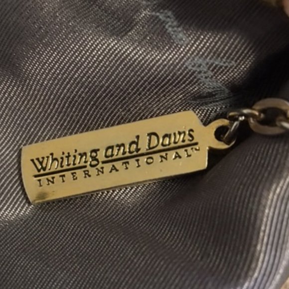 Whiting and Davis International Metal Mesh PINK Evening Bag - Picture 4 of 6